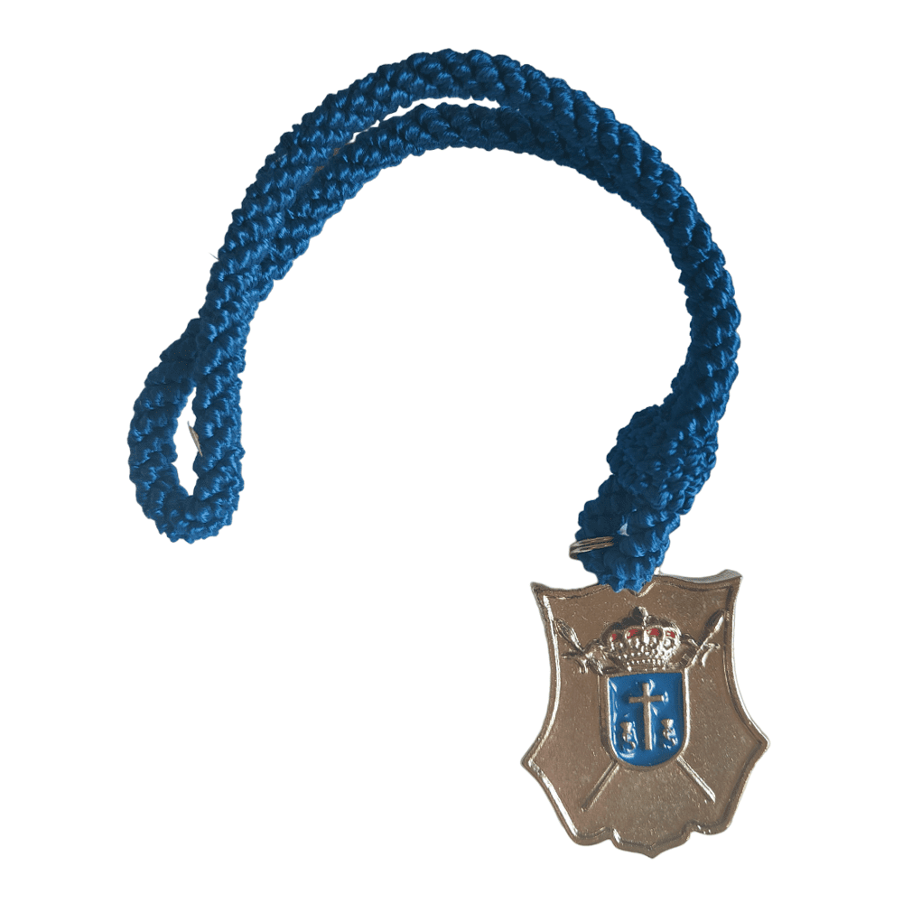 Medalla con Cordón Azul